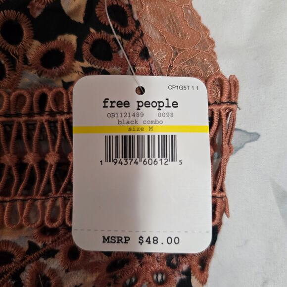 Free People Emma Soft Whimsy Fairy Core Bra Medium - Picture 5 of 5